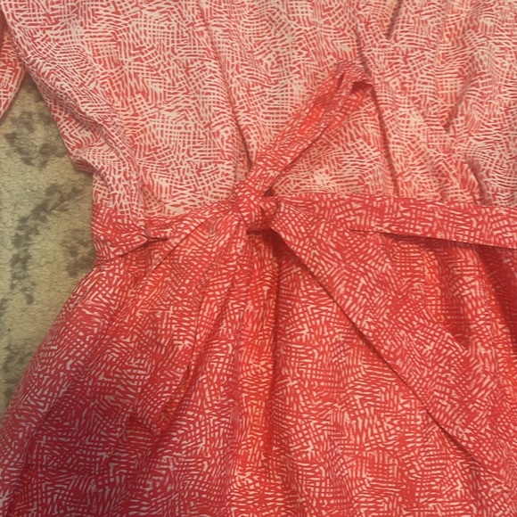 Harper and Gray Dress Pink and White NWT Size Large - Picture 2 of 5